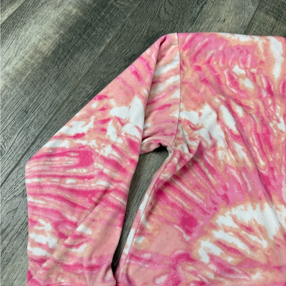 Justice Girls Pink Tie Dye‎ Hoodie